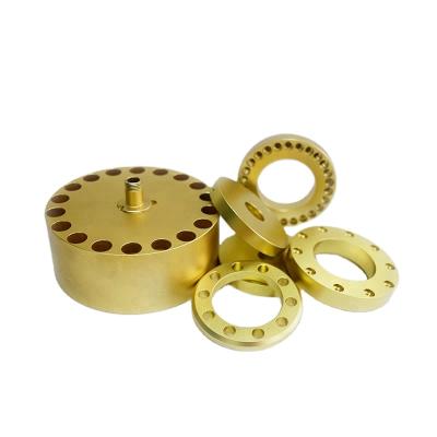 China Aluminum Precision CNC Brass Part Machining Micro Spacer Service Precision Machining Parts for sale