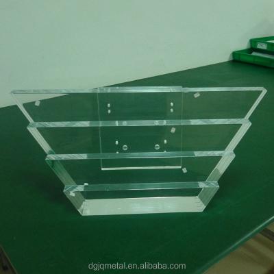 China Aluminum Customized Precision Acrylic Laser Cutting / CNC Milling Machine Parts, Precision CNC Machining Plastic (Acrylic) Parts for sale