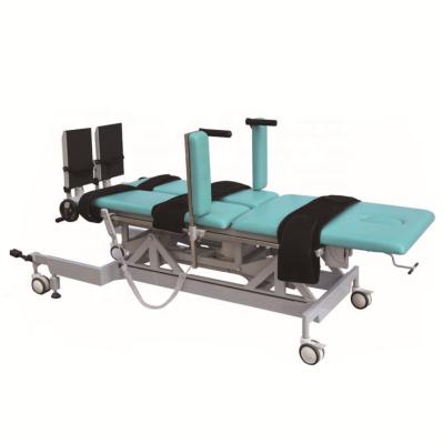 China Rehabilitation Center Electric Tilt Bed Physiotherapy 	Hospital Treatment Table for sale