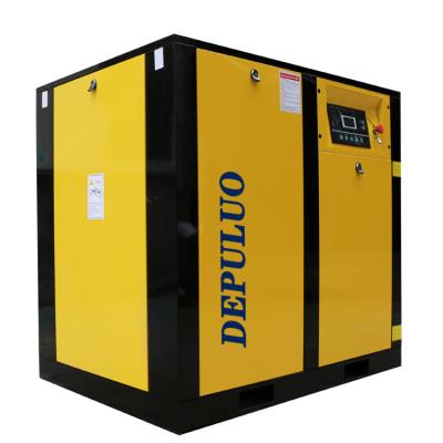 China 75KW 100HP Lubricated Electric Stationary Screw Air Compressor for sale