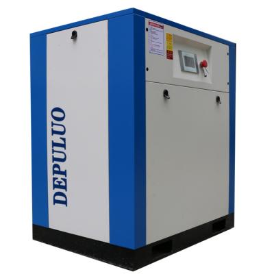 China Lubricated 20HP 15Kw 8 Bar Screw Air Compressor For Industry Equipment for sale