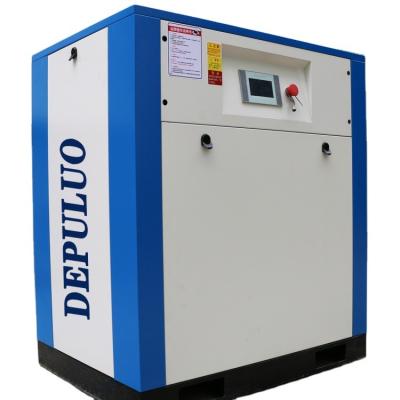 China Lubricated 30HP 22Kw 8 Bar Screw Air Compressor For Industry Equipment for sale