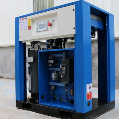 China Lubricated 50HP 37Kw 8 Bar Screw Air Compressor For Industry Equipment for sale