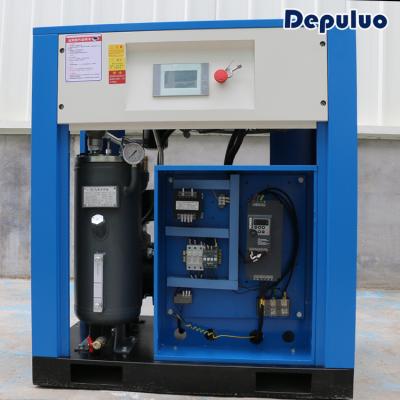 China Lubricated Electric Compressor Machines 45kw 60hp PM Motor Vsd Screw Air Compressor for sale