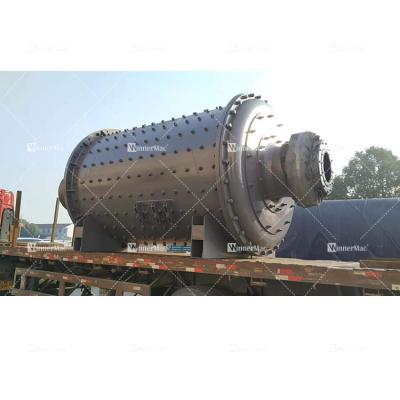 China Small Grinding Ball Mill Machine 10 Ton Aluminum Oxide Air Swept Ball Mill à venda