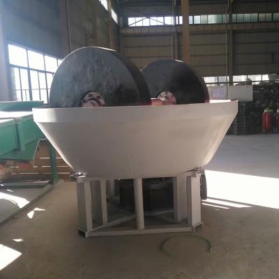 China Energy Saving High Recovery Pan Wet Mill For Gold Roller Machine zu verkaufen