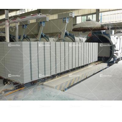 China Construction Works AAC Block Making Machine Light Weight Brick Production Line en venta