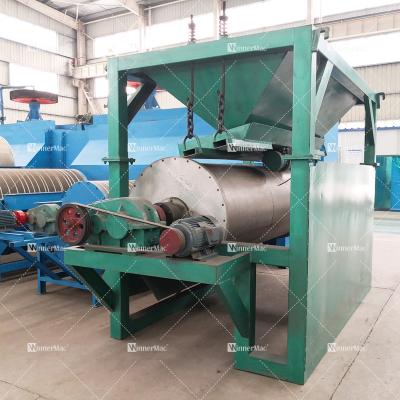 China Energy Saving Mineral Processing Equipment Magnetic Separation For Wet Type Mineral Screen Iron Machine for sale