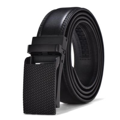 China Fashion.Business Genuine Leather Automatic Ratchet Belts for sale