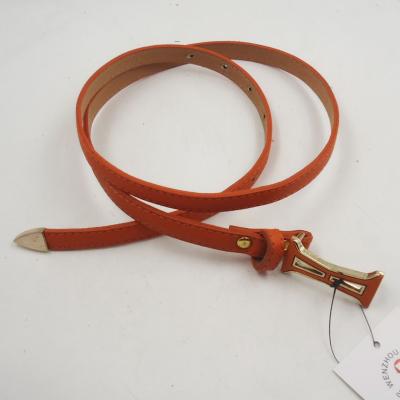 China Fashion.Casual Nice Cheap Ladies Thin PU Leather Belt for sale