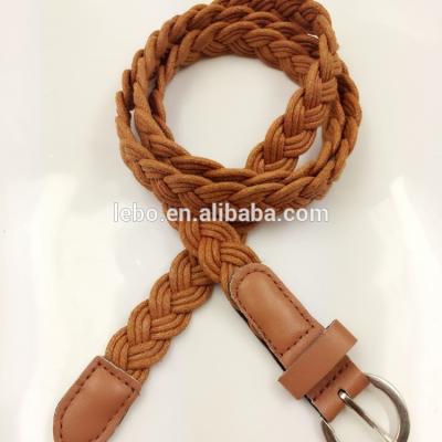 China ALLOY Women's Braided Cotton Belt for sale