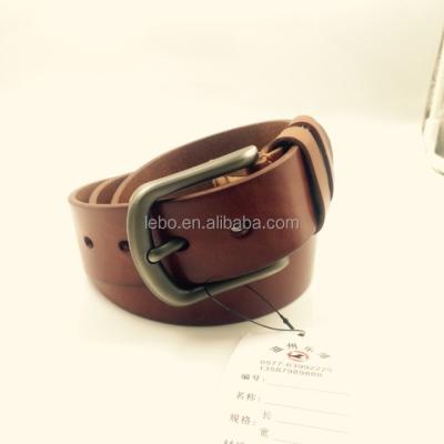 China Fashion Men's Leather Belt Top Genuine Leather Belt For Men for sale