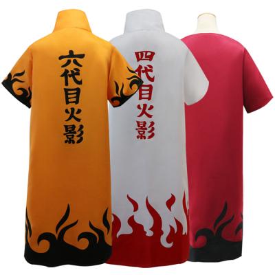 China The 4th Polyester Hokage Cloak Hokage Cloak Cosplay Costume Equipment Akatsuki Anime Cosplay Costume Props for sale