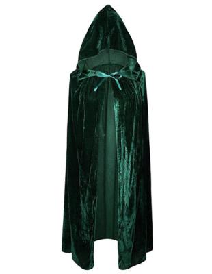 China Cool Halloween Costume Decorations Witch Wizard Cloak Cosplay Costume Unisex Party Cloak Costume for sale