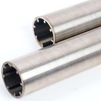 China Factory 0.5mm Wedge Wire 316 316L Slot 304 V-Shaped Wire Welded Stainless Steel Screen for sale