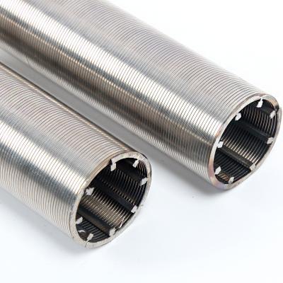 China Factory 304 Stainless Steel 316 Johnson Wedge Filter Tube For Oil Filter Pit for sale