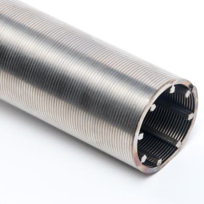 China Factory 0.1mm 304/316/316L Stainless Steel Sloth Wire Screen Wedge V-Shaped Welded Wire Screen for sale