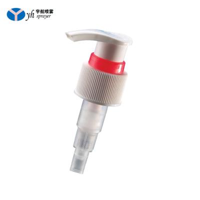 China Lotion Pump No Spill Ribbed Lotion Pump And Plastic Dispenser For Liquid Soap for sale