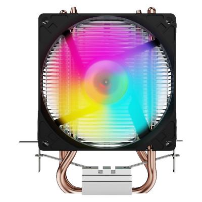 China Computer Case Factory Wholesale LGA2011 1170 Fan RGB Heatsink CPU Aluminum Copper Cooler for sale