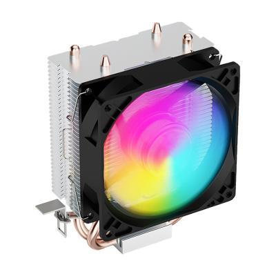 China Computer Case Wholesales 90mm RGB Gaming CPU Cooler For LGA 775 115x 1366 2011 AM2+ AM3+ AM4 for sale