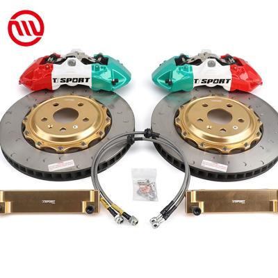 China Auto Brake Systems Braking Circuits Auto Parts Racing Modified Brake Caliper 6 Piston For Honda Toyota Nissan Lexus BMW Audi VW Ford Models for sale