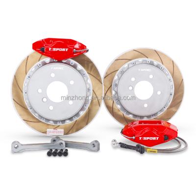 China Factory direct TTSPORT 7700 caliber 2 pistons auto parts brake disc caliber kit 355/370MM rear DISC for sale