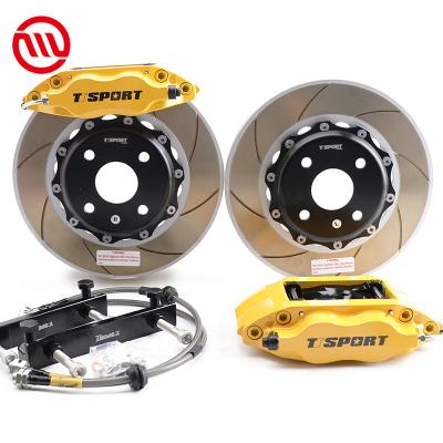 China TTSPORT Car Big Brake Racing TT7600 4 POT 285*24MM/295*24MM Disc Rotor Kit Brake Modified System for sale