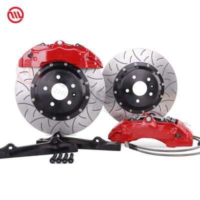 China Brake System Factory Hot Sale Modified Racing Brake Caliper 6 Port Caliper Sports Brake 6 Piston Disc 355MM/380MM Big Brake Kits for sale