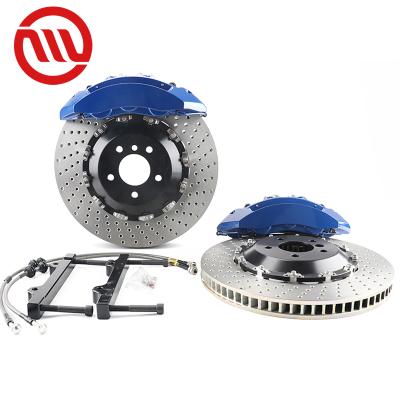 China M5 Auto Brake Systems Racing Brake System Caliber Kit 6 Pot With Disc For BMW F30 F20 E93 E46 3 Series 1SERIES 2SERIES M5 5Series E87 E86 E90 E91 for sale