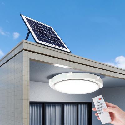 China ROAD Smart Indoor Solar Ceiling light IP65 Outdoor Garden Pendant light Solar Powered Lamp With Line Corridor light for Garden Decor for sale