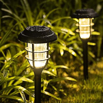 China Garden LED Solar Pathway Lights Waterproof Landscape Lamp Solar Powered Garden Lighting for Yard Patio Lawn Backyard Walkway Decor for sale