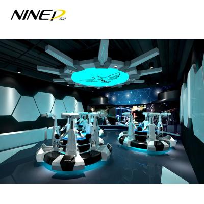 China Amusement/theme park/shopping. Fantastic VR experience center 9d VR simulator virtual reality game machine vr theme park for sale