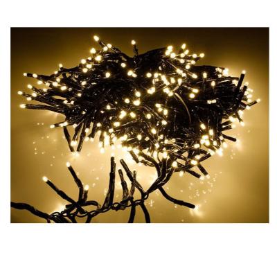 China Commercial Use 100/200/300 LED String Firecrackers Group Garland Fairy Lights Holiday Copper Wire Firecracker Light For Wedding Christmas for sale