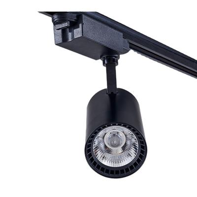 China Modern Commercial Lighting LED Track Light Outdoor Ceiling COB Spotlight Mounted Indoor Lighting for sale