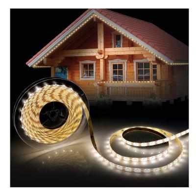 China Solar LANDSCAPE Flexible LED Strip Light For Garden 150LED SMD2835 Flexible Lighting Ribbon Strip 8 Modes Waterproof LED Strip for sale