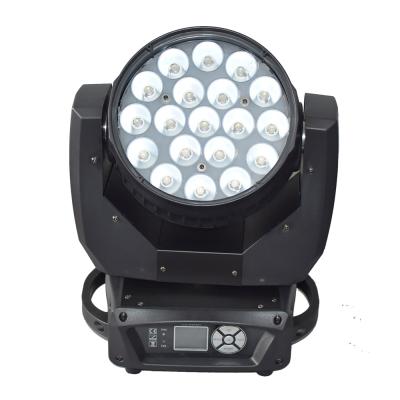 China STAGE/PARTY/SHOW/EVENT 19x15W RGBW 4in1 Moving Head Zoom Wash Stage Light Led Beam Moving Head Wash Zoom for sale