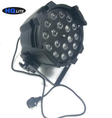 China CHINA LED Aluminum Par Zoom 18X6IN1 18w RGBWA+UV Aluminum Stage Light for sale