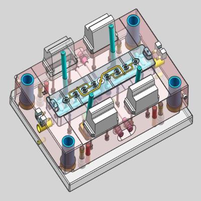 China De Vorm van de precisie het Plastic Injectie Bewerken, het Volledige 3D de Injectie van DFM Vormen Te koop