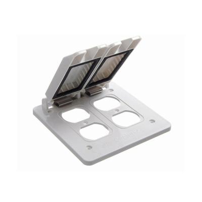 China TPE Material Plastic Molded Parts Cosmetics Appliance Make Up Foldable Box Molding for sale