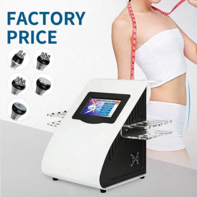 China ZOIMA Eco-friendly Hot New 6 in 1 40K Lipolaser Cavitation Vacuum System Radio Frequency Body Slimming Beauty Machine for sale