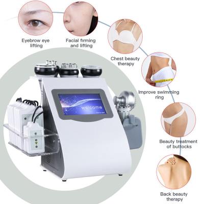 China ZOIMA Eco-friendly Ready To Ship 9 in 1 40k RF Ultrasonic Cavitation RF Cavitation Slimming Fat Cavitation Machine for sale