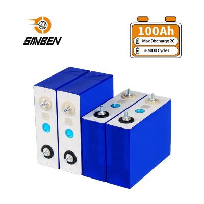 China Brand New Machine- Grade A Lifepo4 100Ah Battery LF100 DIY 12V 100Ah for sale