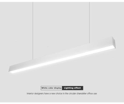 China Commercial 48W Hanging Desk Led Linear Light Office Home Bedroom Lighting Linear Led Lights for sale