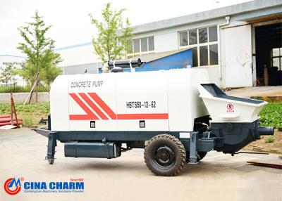 China 260L Hydraulic Trailer Mounted Concrete Pump 31.5Mpa Pumping System Pressure for sale