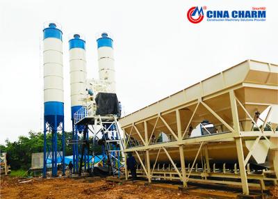 China Bucket Type Stabilized Soil Mixing Plant , Hzs50 Mixer Systems Batch Plant for sale