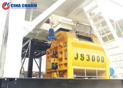 China 4800L Mobile Cement Mixer Machine , JS3000 Cement Concrete Mixer For Concrete Mixing Plant for sale