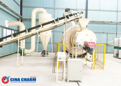 China Electric Control  5T / H Compact Concrete Batching Plant , 10 - 15m3 Aggregate Batching Plant for sale