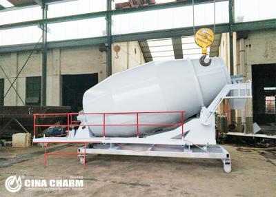 China 5m3 Concrete Mixer Truck Drum Roller 5800 * 2300 * 2600mm Size 14D Tilt Angel for sale