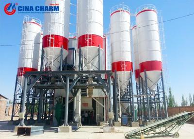 China Building Material Ready Mix Plaster Plant , 50T / H Dry Mix Batching Plant for sale