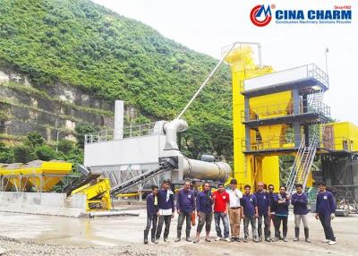 China Hot Mix Bitumen Asphalt Mixing Plant Large Scale Automatic For Construction for sale